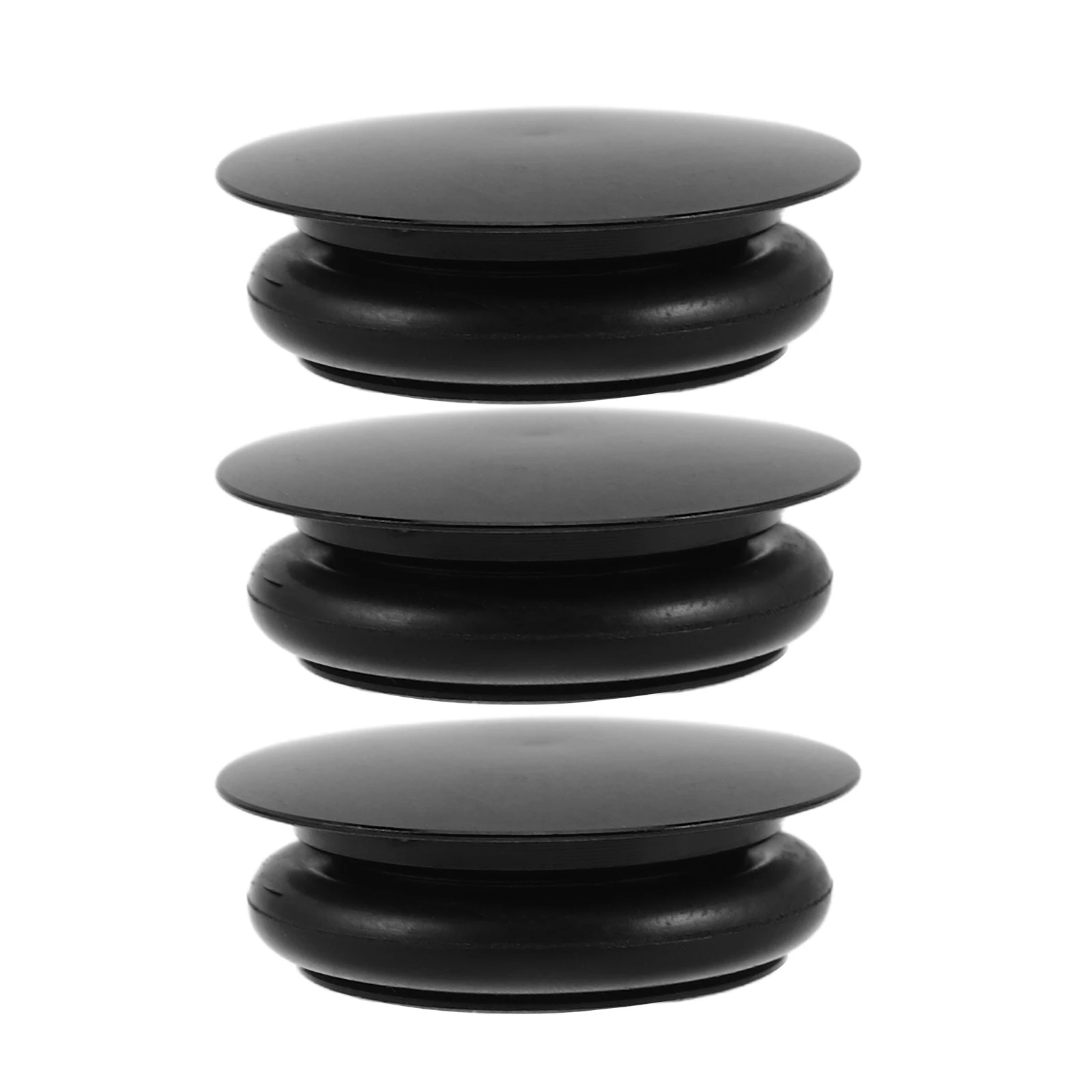 

3pcs Bicycle Crankshaft Dust Cap Aluminum Alloy Center Shaft Cover Durable Lightweight Hollow Design For Mountain Road Bikes