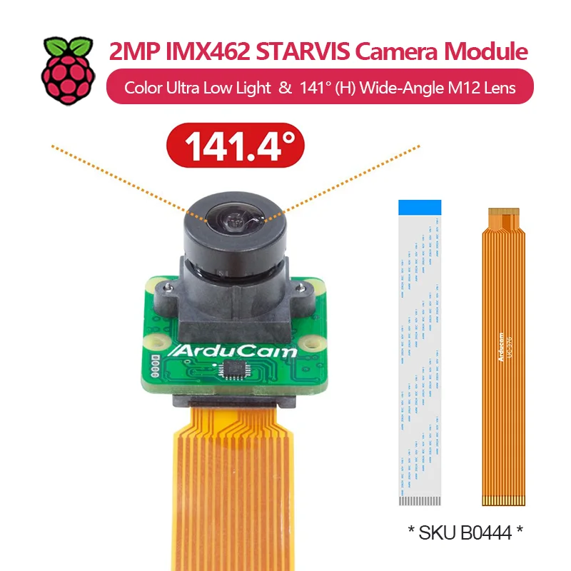 2MP IMX462 カラー超低照度 STARVIS カメラ モジュール (141 付き