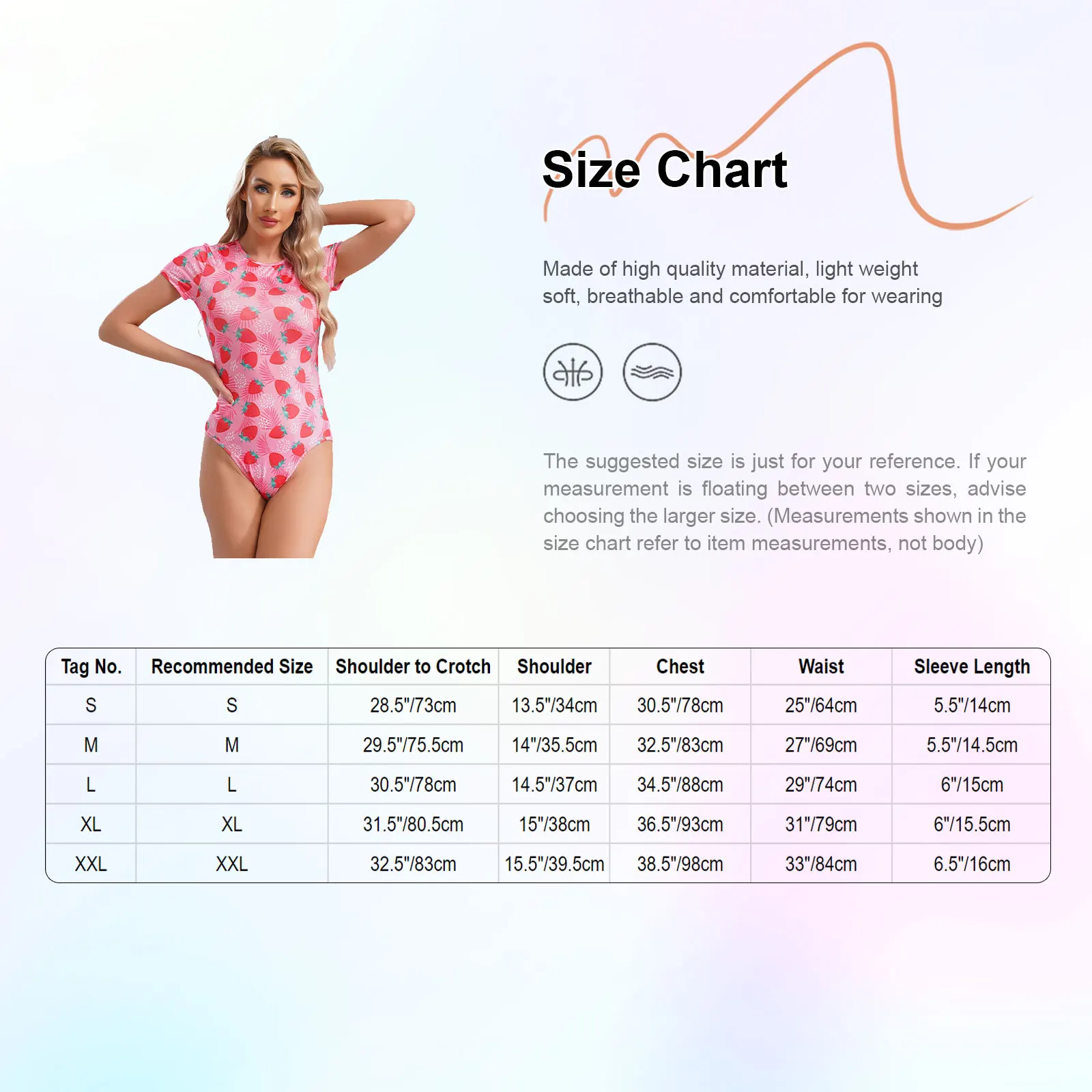 Women Cute Printed One Piece Bodysuits Short Sleeve Snap Crotch Leotard Top Shaperwear Anime Kawaii Costume Y2K Girls Dress-up