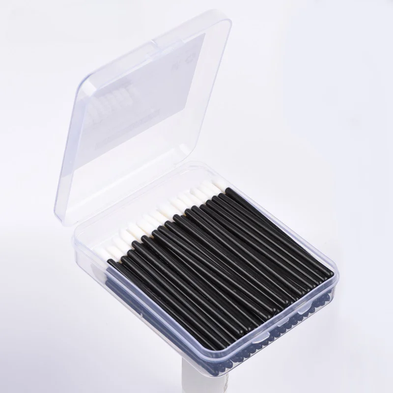 Pinceau applicateur de mascara non pelucheux, brosses à cils, baguettes pour le maquillage et les extensions de cils, 50 pièces, 100 pièces