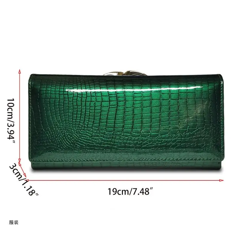 D0UD Fashion Leather Women's Wallets Long Ladies Wallet Clutch Money Bag Purses Phone Card Holder