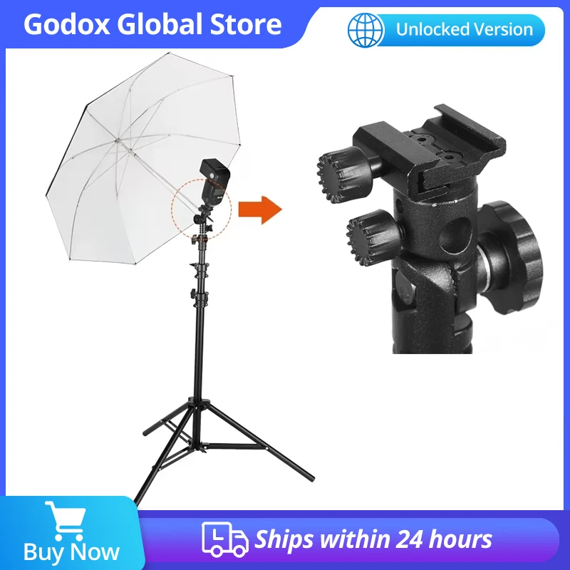 Universal Metal Hot Shoe Speedlite Bracket Hot Shoe Adapter Flash Holder and Bracket
