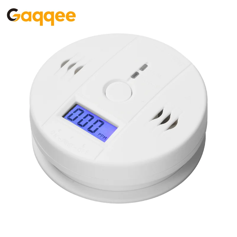 New LCD Digital Carbon Monoxide Detector 0-999 PPM Wide Range Detection For Household Indoor Combustible Gas CO Detector