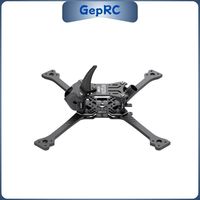 GEPRC Racer Frame Parts Racing Frame 3D Shark Fin 7075 Aviation Aluminum Alloy Splint FPV Quadcopter DIY RC for Drone