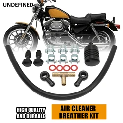 Motorcycles Crankcase Breather Bracket Kit For 1993-1999 Evolution Big Twin Sportster Deluxe Tour Glide Softail Custom Heritage