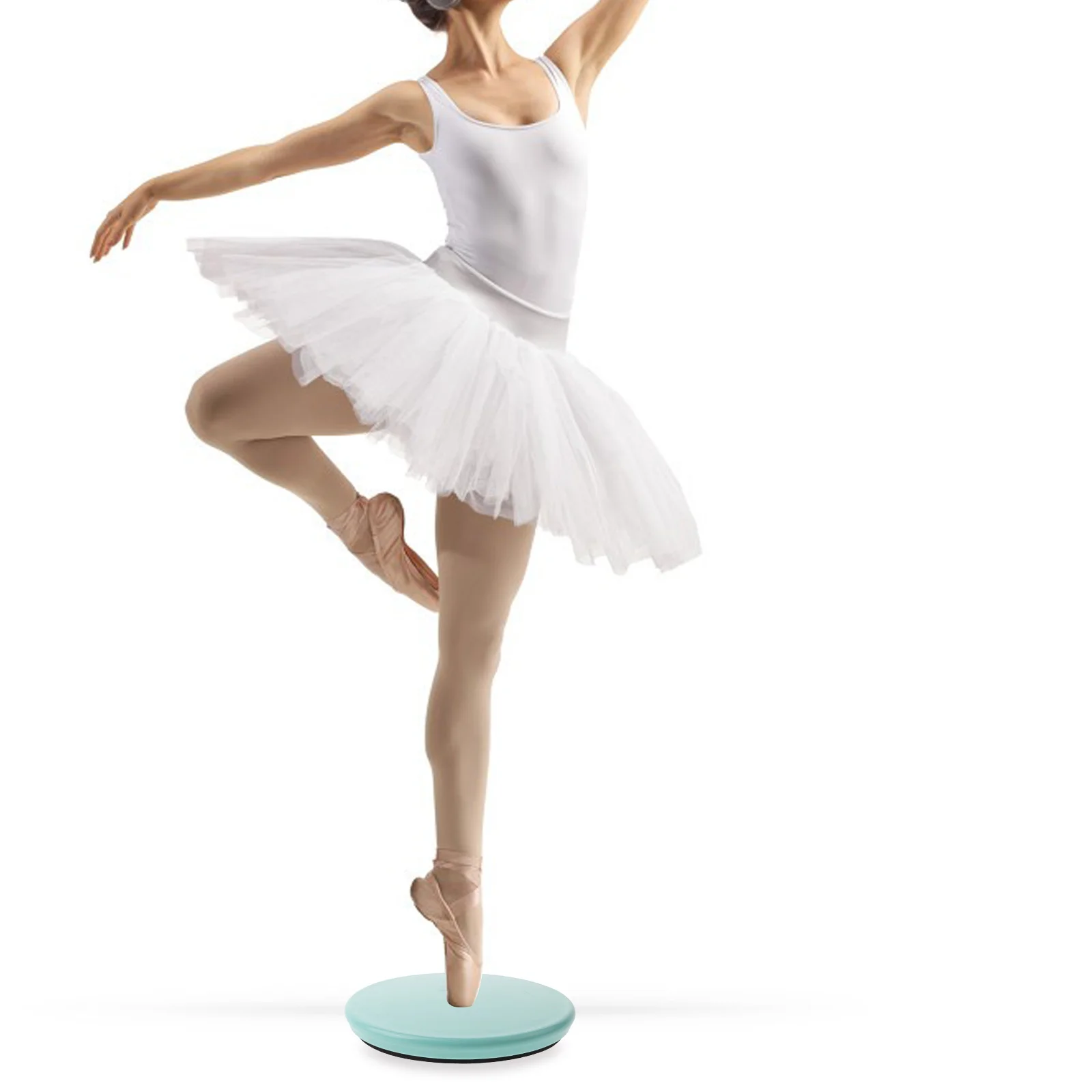 

Балетная поворотная доска из нержавеющей стали, утолщенная губка, пируэт, тренировочный инструмент для танцоров, сканеров, балетная тренировочная пластина