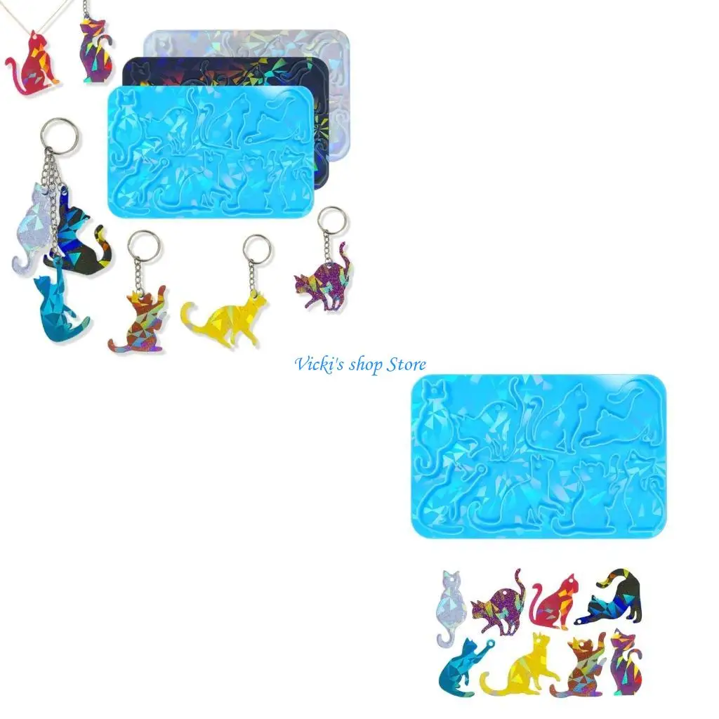 

Форма кошки силиконовая ювелирная часть пресс-форма ручной работы аксессуар силиконовый материал