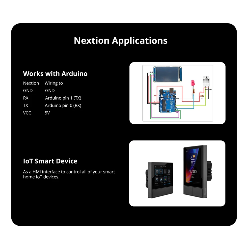 

NX4880E043-011C HMI Display 4.3" 480X800 Serial UART TFT IPS LCD Module Screen Capacitive Touch Panel CTP