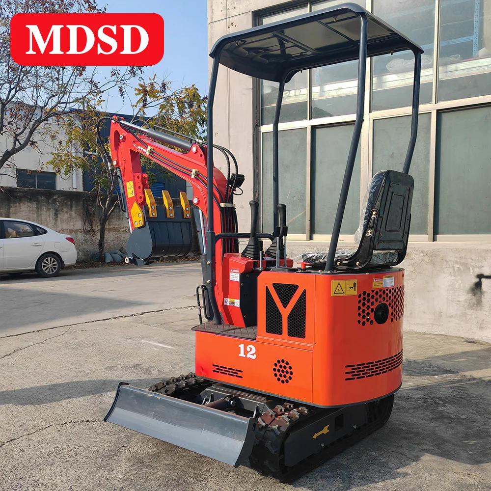 Hot-Sell Agricultural Mini Excavator With Low Price Crawler Mini Excavator EPA/EURO 5 Small Digger Use For Household Farmland