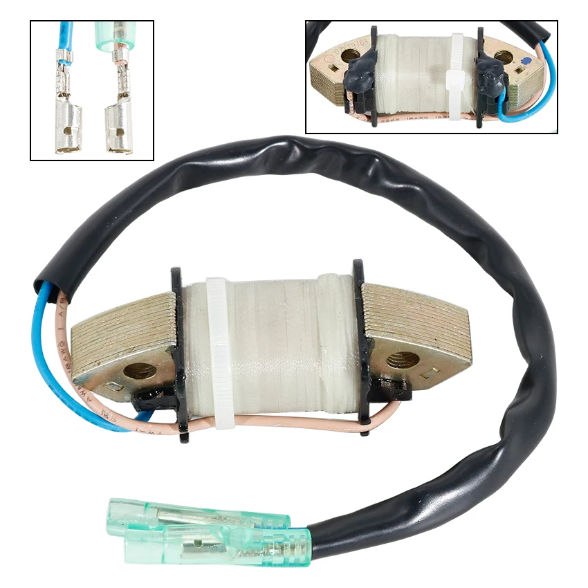 

Motorcycle Ignition Generator Stator Coil For Tohatsu 8hp MFS8A2 MFS8A3 9.8hp MFS9.8A2 MFS9.8A3 OEM:3AA060210 3AA-06021-0