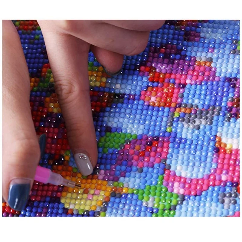 Diy 5d Diamond Art Painting Op Nummer Kit, Bloem Vlinder Speciaal Gevormd Strass Diamant Diy Schilderij Muurdecor