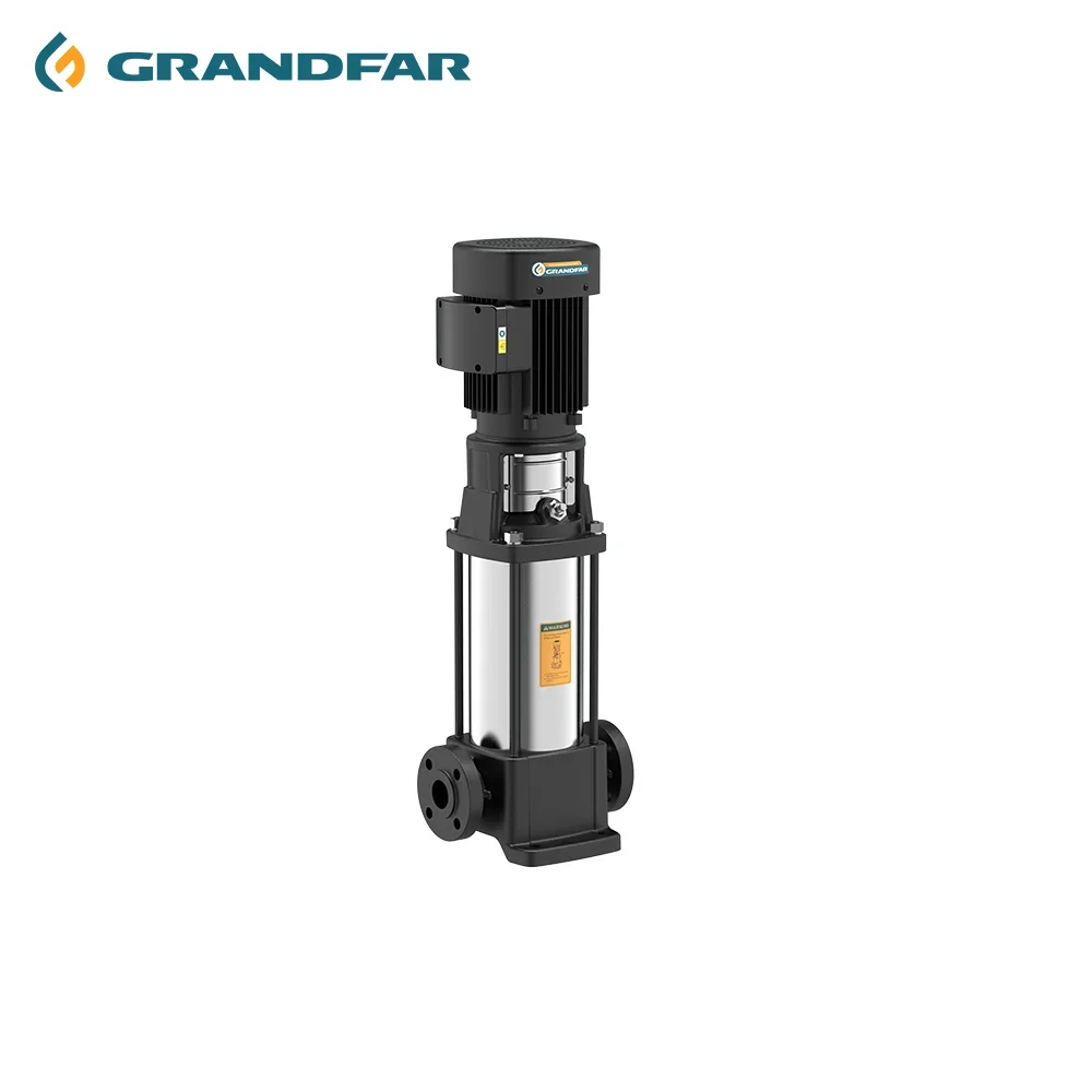 

GRANDFAR 220V/50Hz 1.1Kw 1.5Hp Electric Centrifugal Pump Vertical Centrifugal Pump Small Stainless Steel Portable Water Pump