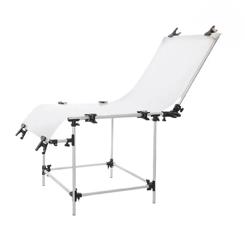 

Photographic equipment 60X130CM all-aluminum translucent PVC board, photographic still stage, aluminum, portable