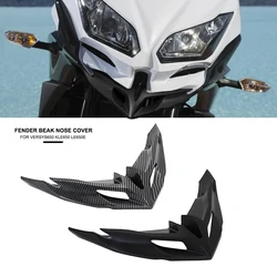 Front Wheel Fender Beak Nose Cover For Kawasaki Versys650 Versys 650 KLE650 LE650E 2015-2021 2020 Beak Nose Cone Extension Cover