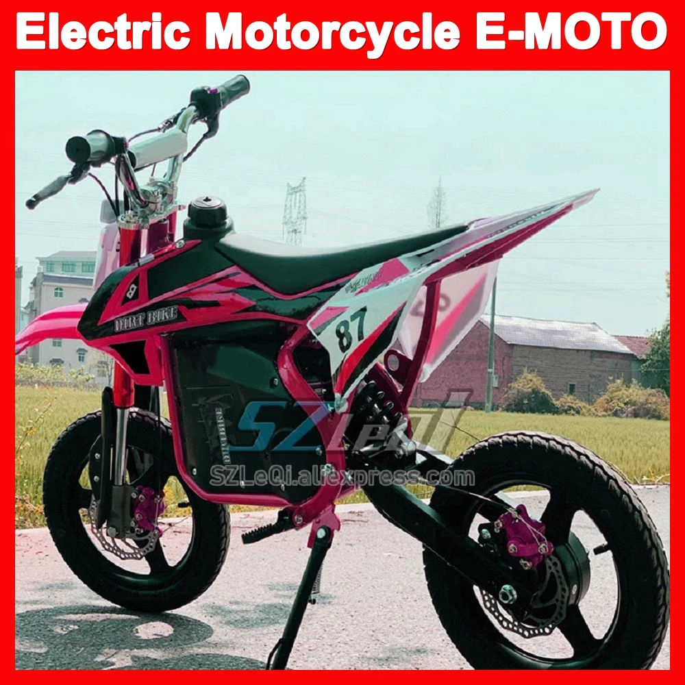 500W Motor Electric Motorcycle ATV OFF-road E-MOTO Racing MOTO Dirt Bike Motorbike Discount Promotion New Year Birthday Gifts