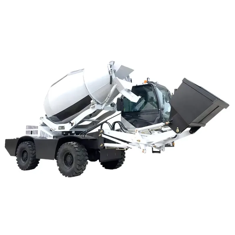 LTMG Self Loading Construction Equipment Concrete Mixer 2.4m3 4m3 6m3 Concrete Mixer Truck for Sale