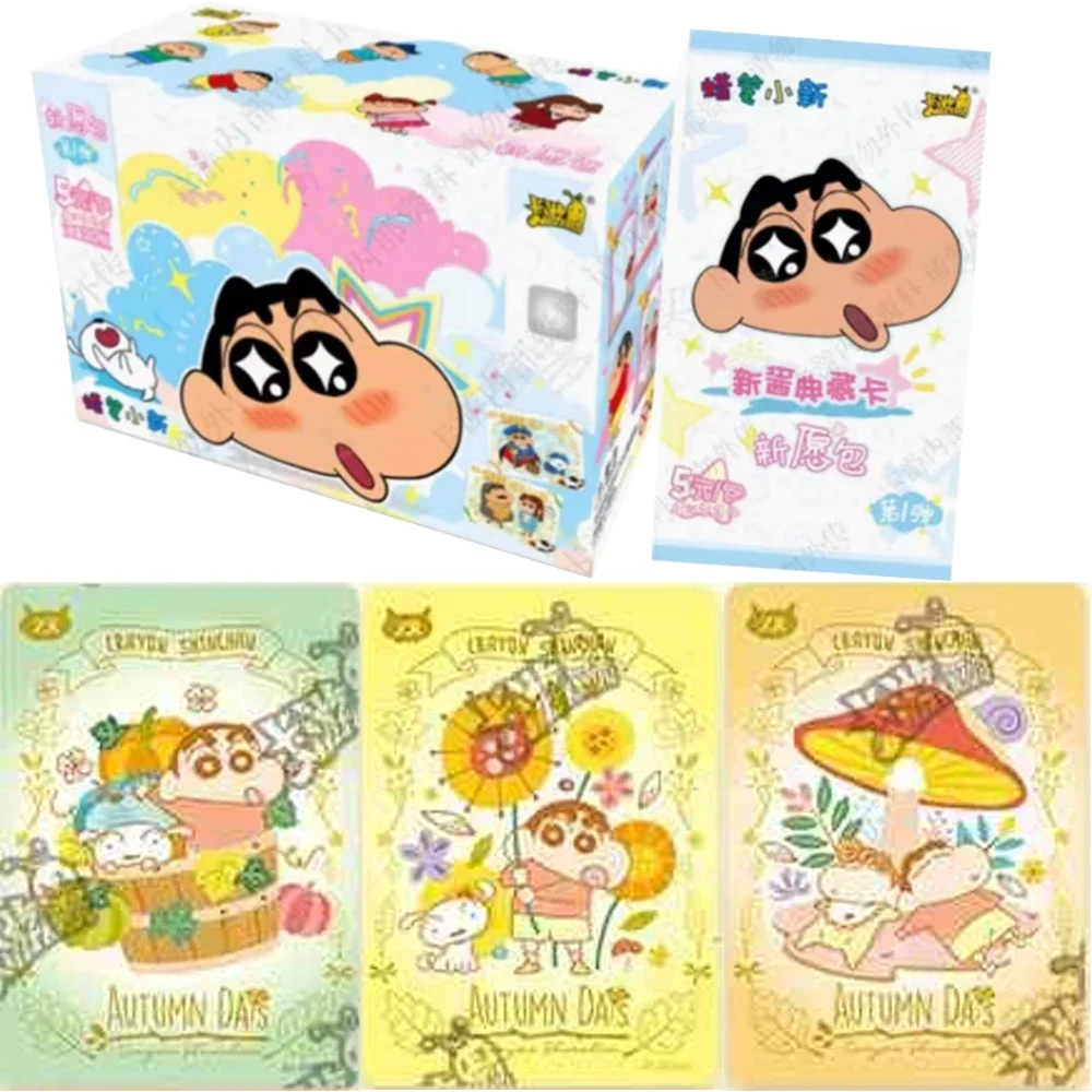 KAYOU Crayon Shin-chan Card New Sauce New Wish Package New Dreamland Looking for Wonderland Collection Card Toys Gifts