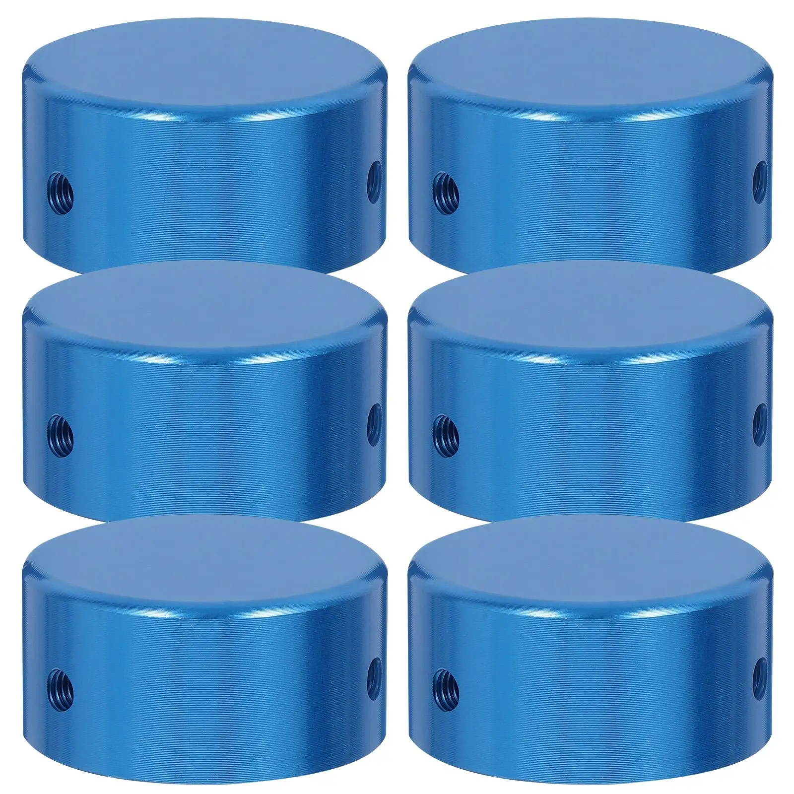 

Guitar Switch Cover Footswitch Topper Effector Effects Pedal Metal Caps Blue Instrument Parts
