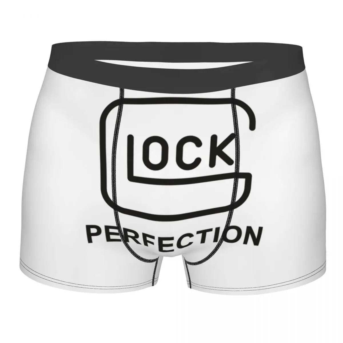 

Custom Tactical Shooting Sports Glock Boxer Shorts For Men 3D Print Underwear Panties Briefs Breathable Underpants