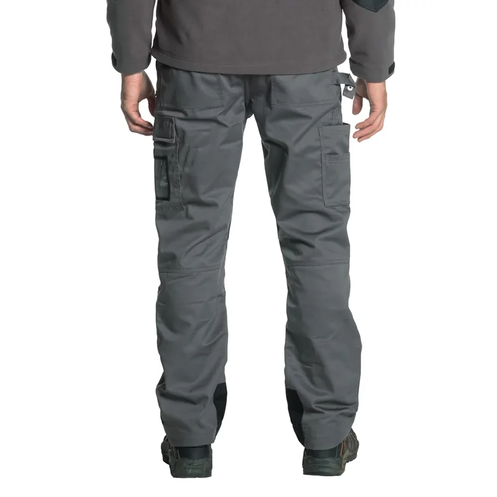 Splicing Fabric Multi Bag Work Pants, British Tactical Pants, Functional Work Pants