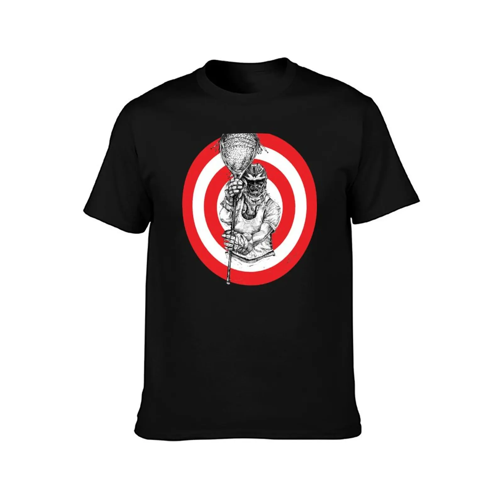 Bullseye T-Shirt Simple Casual Short Sleeve Cotton T-Shirt