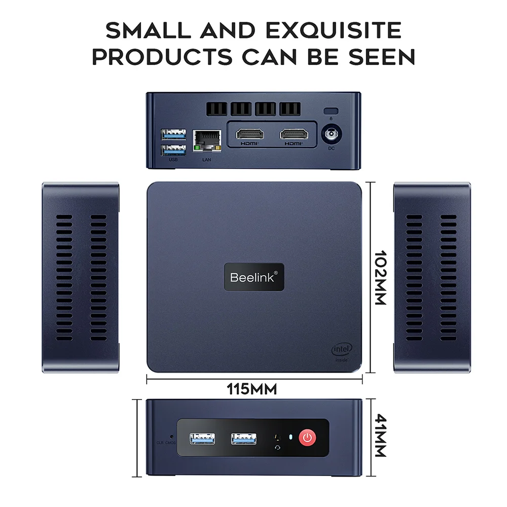 Beelink Mini S12 Pro Intel 12th N100 S13 N150 Intel 11th N5095 Mini PC 8GB 128GB 256G SSD N95 Desktop Gaming Computer VS SOYO M2