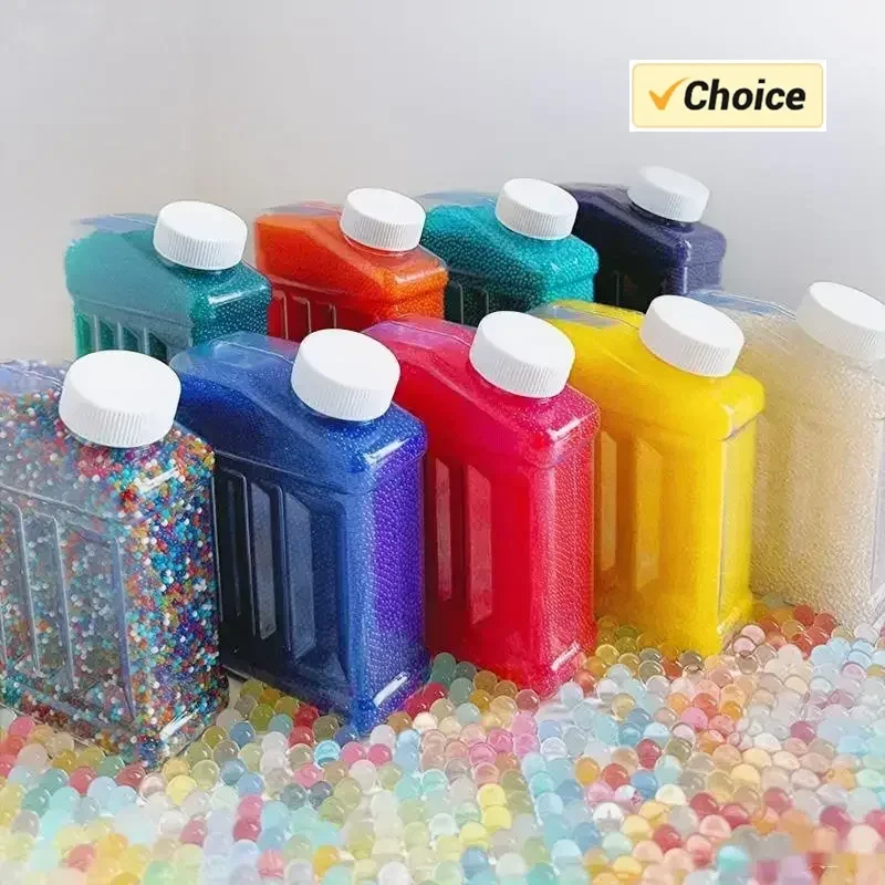 Refill Ammo Splater Water Balls Gel Beads Blaster Bullets Rainbow Water Based Ball for Gall Gun Toy Kids Family Game Accessories