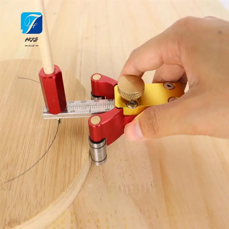 

A55F-3-в-1 чертилка многофункциональная чертилка план рисования линий прямая линия параллельная дуга деревообработка DIY инструмент для измерения высоты