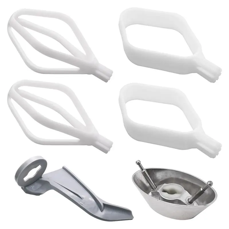 AEE8-Cookie Paddle&Cake Paddles&Bowl Scraper Attachment For Universal&Universal Plus Mixer,Cake Paddles For Mixer