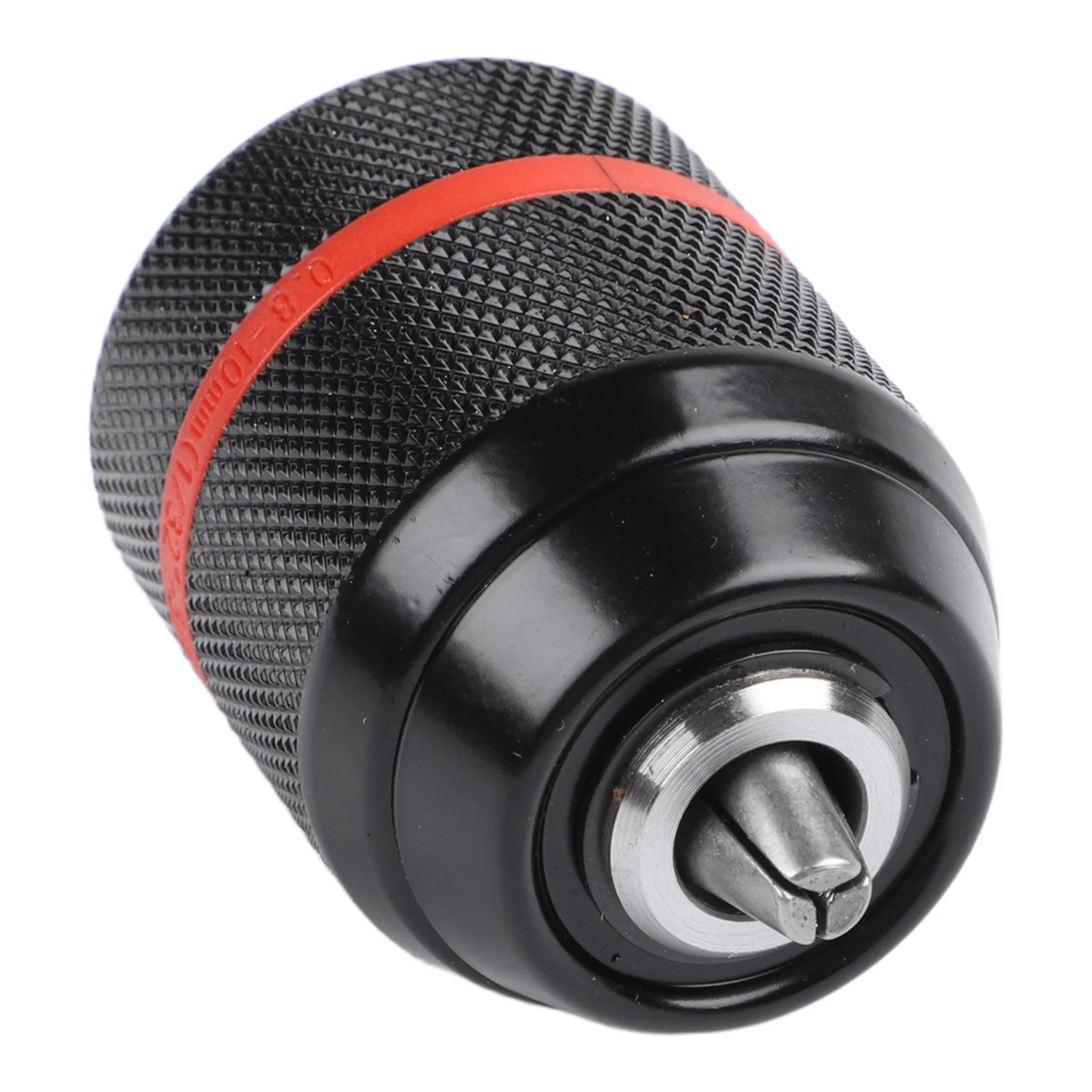 For Electric Drill Self-Locking Chuck Metal Drill Chuck Black Red Chuck For Electric Drill Toughness Chuck 3 8-24UNF Connection