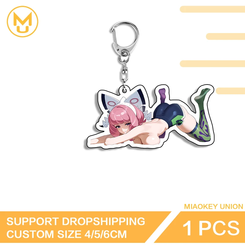 Honkai Star Rail Kawaii Clara Pretty Waifu Key Chain Customizable Hot Selling Cool Backpack DIY Decoration Adorable Toys Hobbies