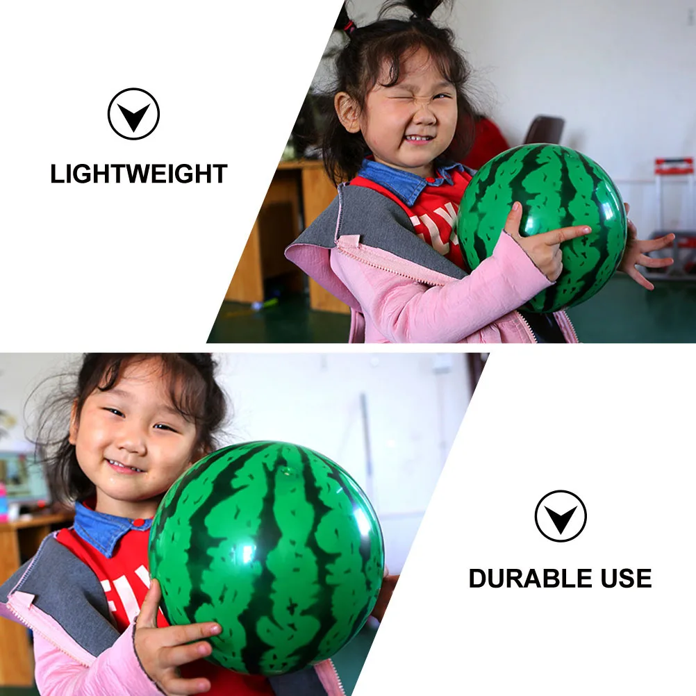 

10Pcs 6 Inch Watermelon Inflatable Beach Balls Sturdy PVC Summer Pool Toys Kids Adults Theme Party Swimming Games Playground