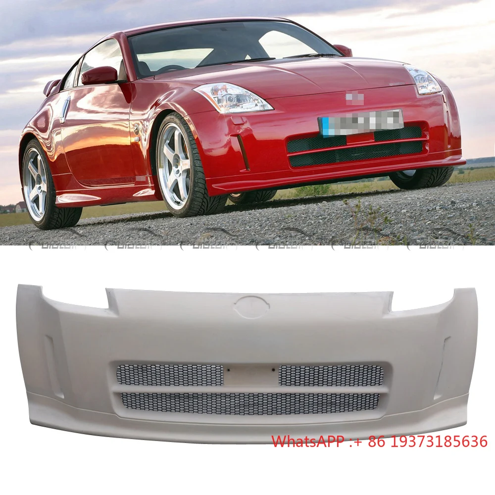 For Nissan 350Z Fair Lady Skyline Z33 Upgrade Nismo V2 Type Front Bumper 2003+