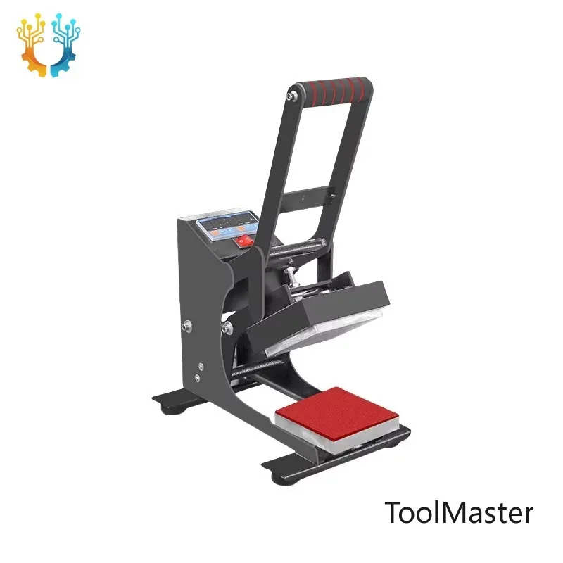 

【2026】Professional Garment Tag Press With Multi Purpose Applications Manual Heat Transfer Machine 10x15cm For Clothing Labels/