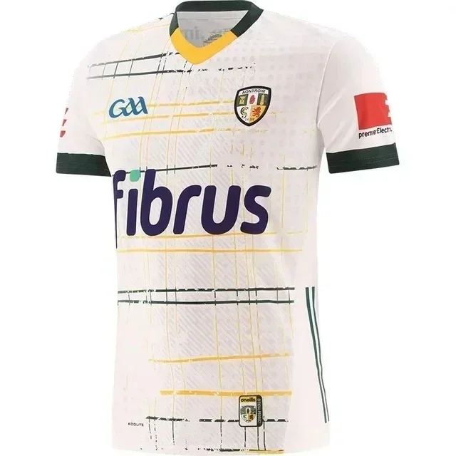 2024 Kilken GAA Home Jersey Shirt Mens Offaly GAA Home Jersey 2024 Rugby Jersey Monaghan GAA Home County Jerseys Size:S-5XL