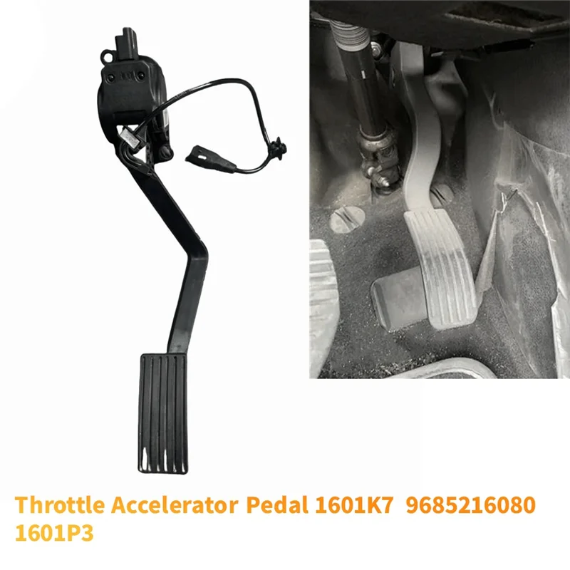 دواسة الوقود الجمعية 1601K7 9685216080 1601P3 ل 307CC 307 سيتروين C2 C3 2002-2009 سيارة خنق دواسة