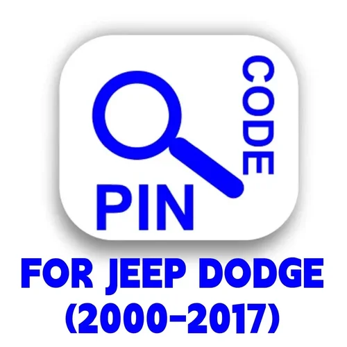 Servicio de cálculo de código pin y código de corte de llave Immo para Ram For Plymouth para Jeep for Eagle For Dodge For Chrysler hasta 2018