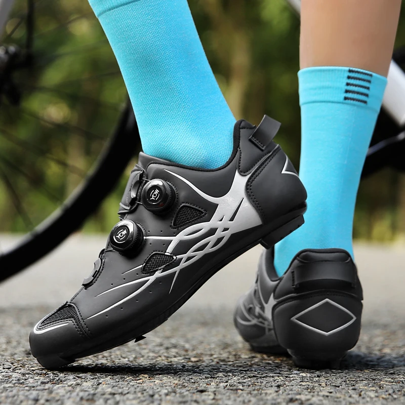 

Summer professional cycling shoes unisex unlocked shoes road power assisted locking shoes hard soled riding shoes for bicycles