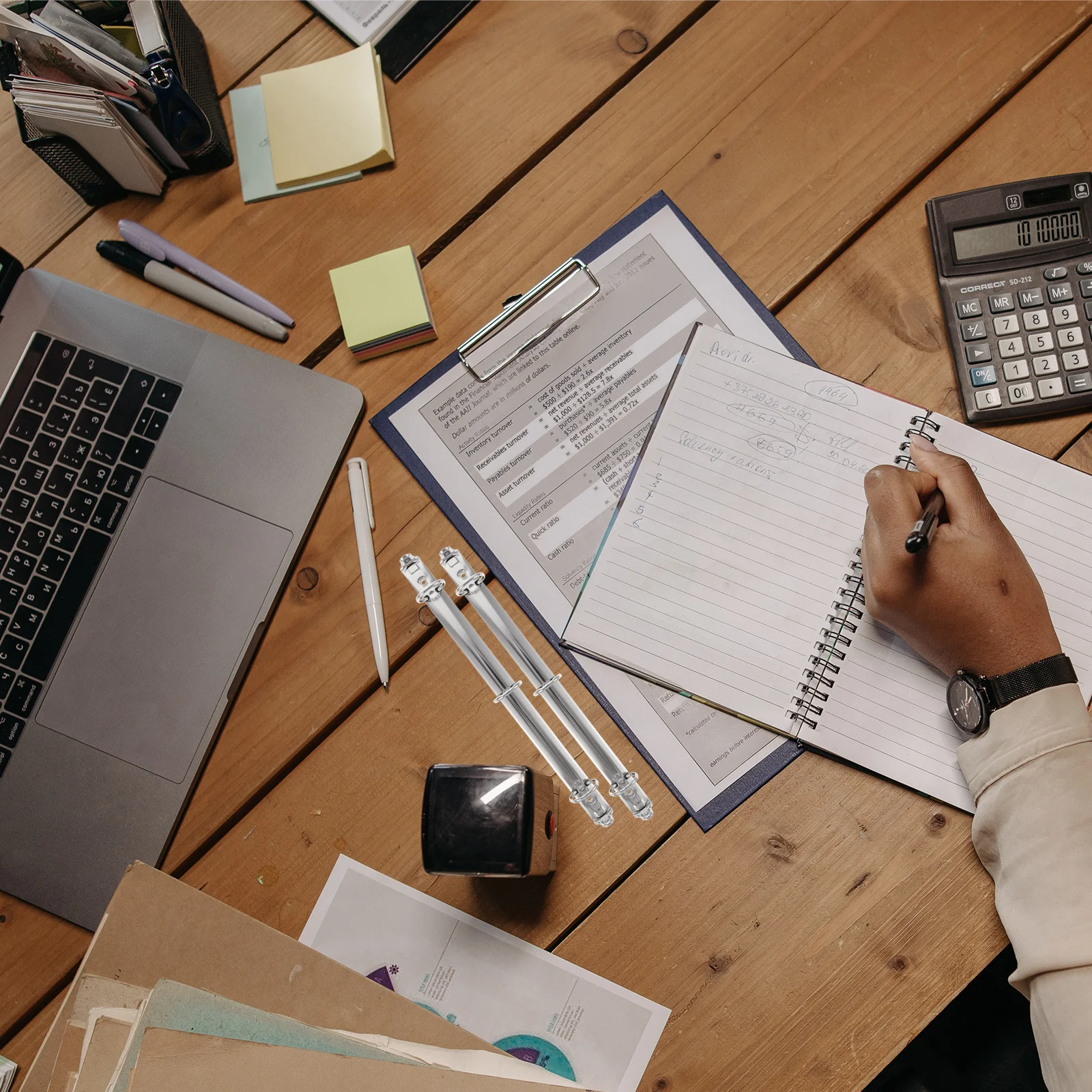 

5 шт., металлическое кольцо, механизм, 3-кольцевая переплетная расческа для позвоночника, блокнот-планировщик, скрапбук, офисные аксессуары