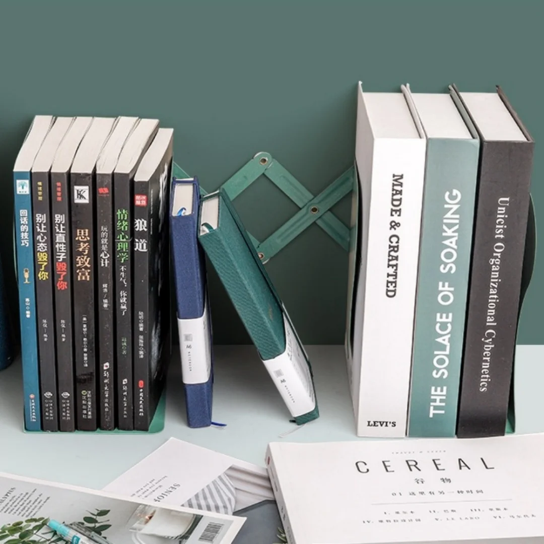 Extendable Bookshelf For Office Documents Student Book Storage Desktop Bookshelf Multi Color Four Grid Bookshelf For Students