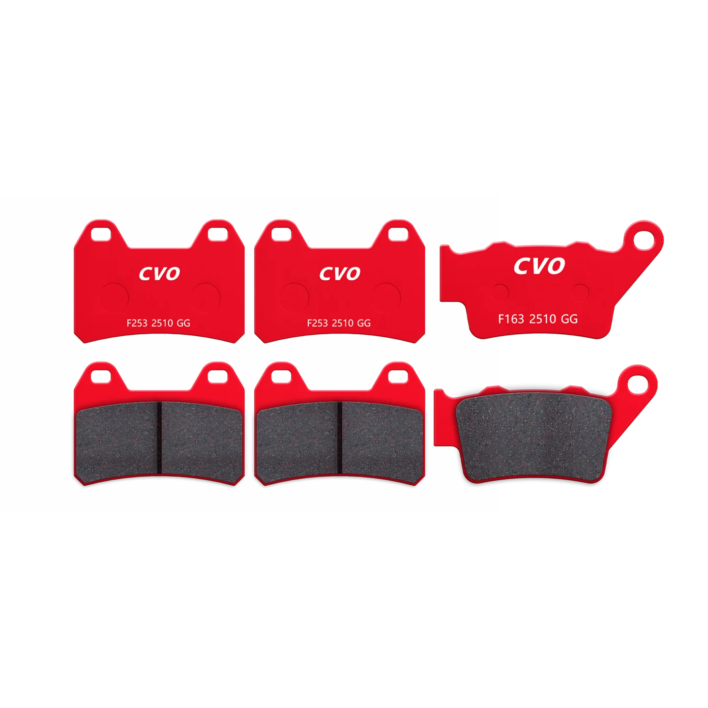 Durable Anti Wear Stable Braking Motorcycle Replacement Brake Pads for ChangJiang V750 Deffender High-Quality Disc Brake Pads