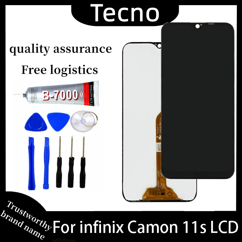 Tested LCD for Tecno Camon 11s LCD Display Touch Digitizer Assembly For Tecno CB7 Camon 11s LCD Screen LCD Sensor Display