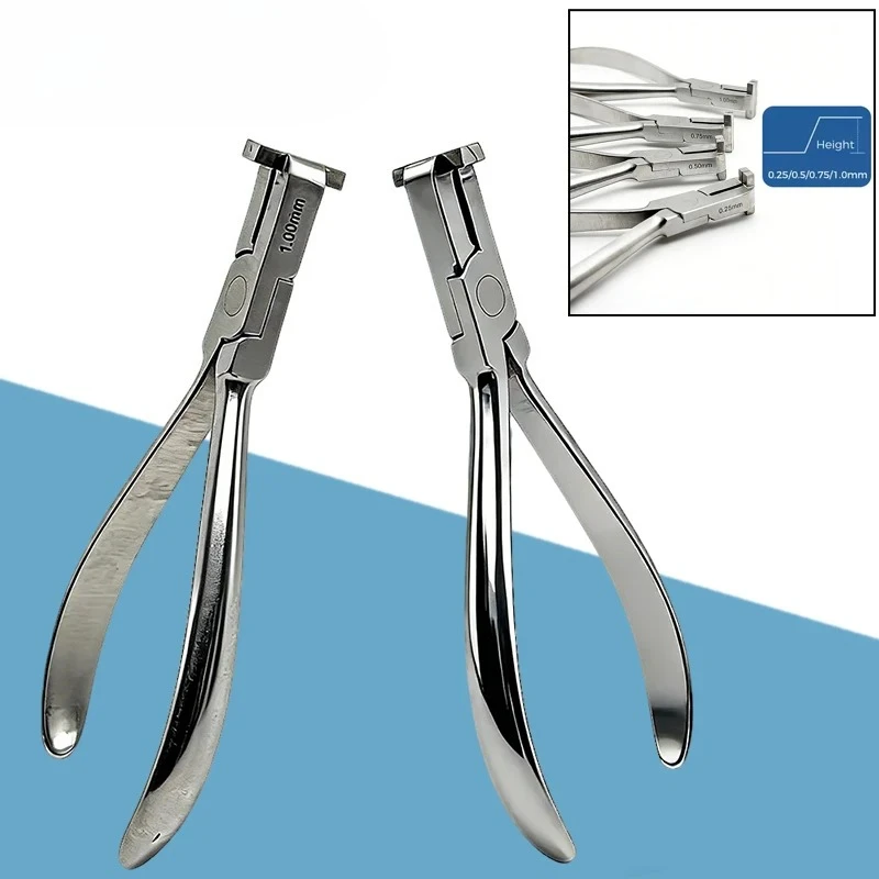 Dentals Wire Forming Plier Stainless Steel Orthodontic Bend Forcep for Arch Wire Bending Lab view 2