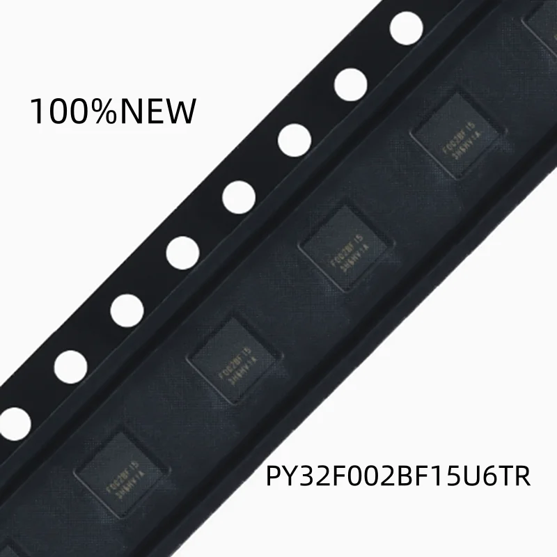 (20Pcs) 100% New Py32F002Bf15U6Tr F002Bf15 Qfn-20 Arm Cortex-M0 32-Bit Microcontroller-Mcu Chip