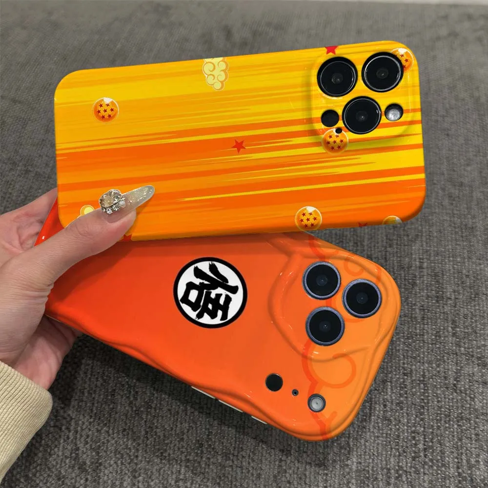 

Dragon Ball Logo Pattern Phone Case For Apple iPhone 8 7 11 12 13 14 15 16 17 16E SE X XS Plus Pro Max 2022 Wave Oil Film