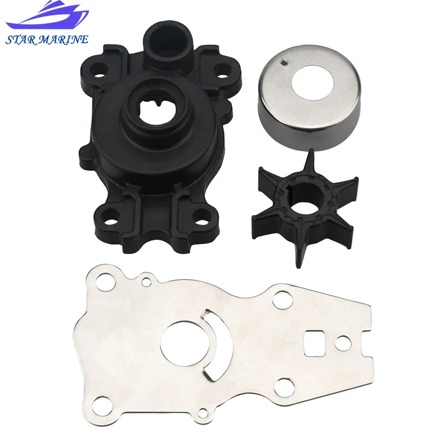 Water Pump Kit For Yamaha 40HP Outboard 66T-44311-00 66T-44322-00 66T-44323-00 6H4-44352-00 66T-44322 66T-44311 66T-44323