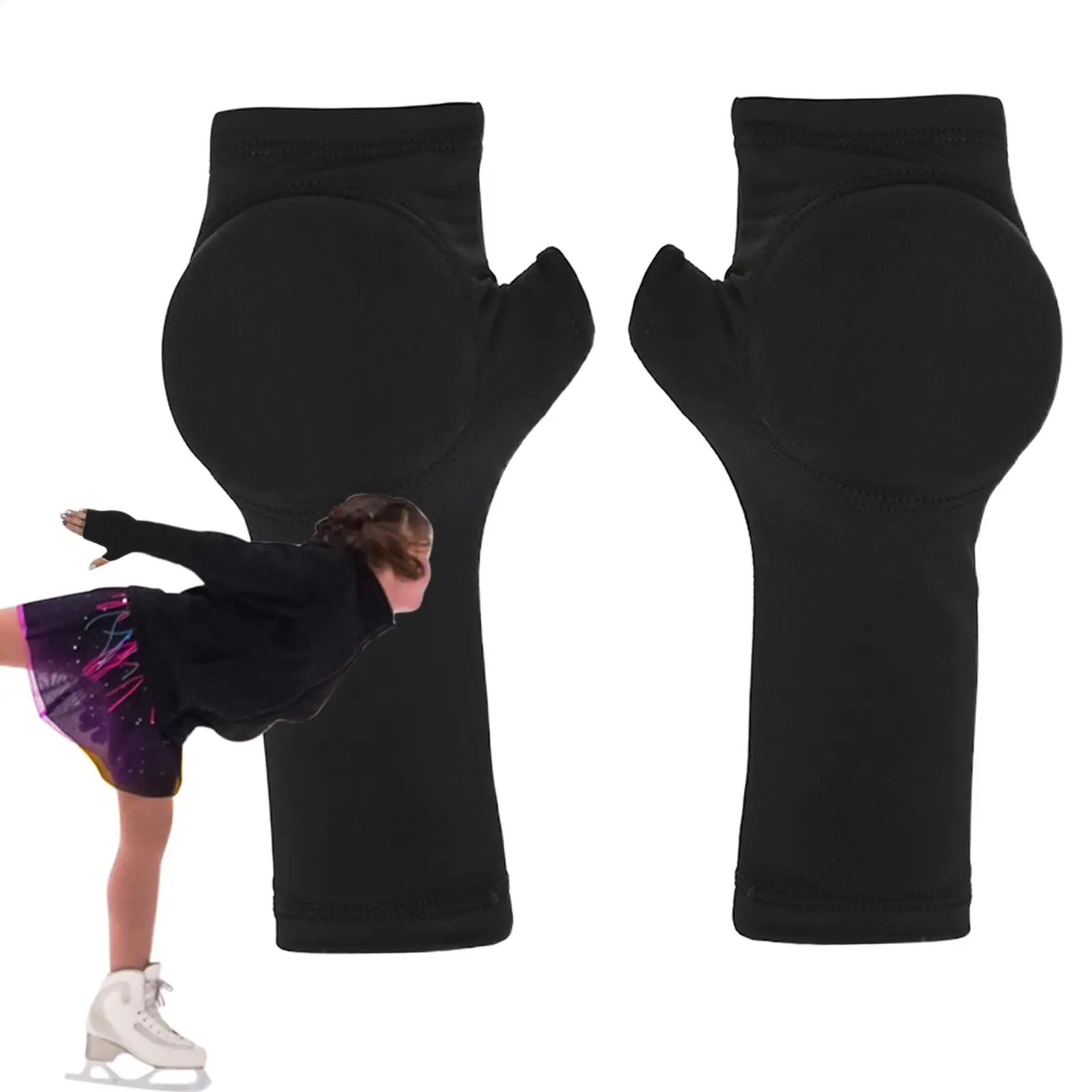 

Перчатки для фигурного катания, защитные накладки для рук, рукава-накладки для защиты рук при занятиях зимними видами спорта