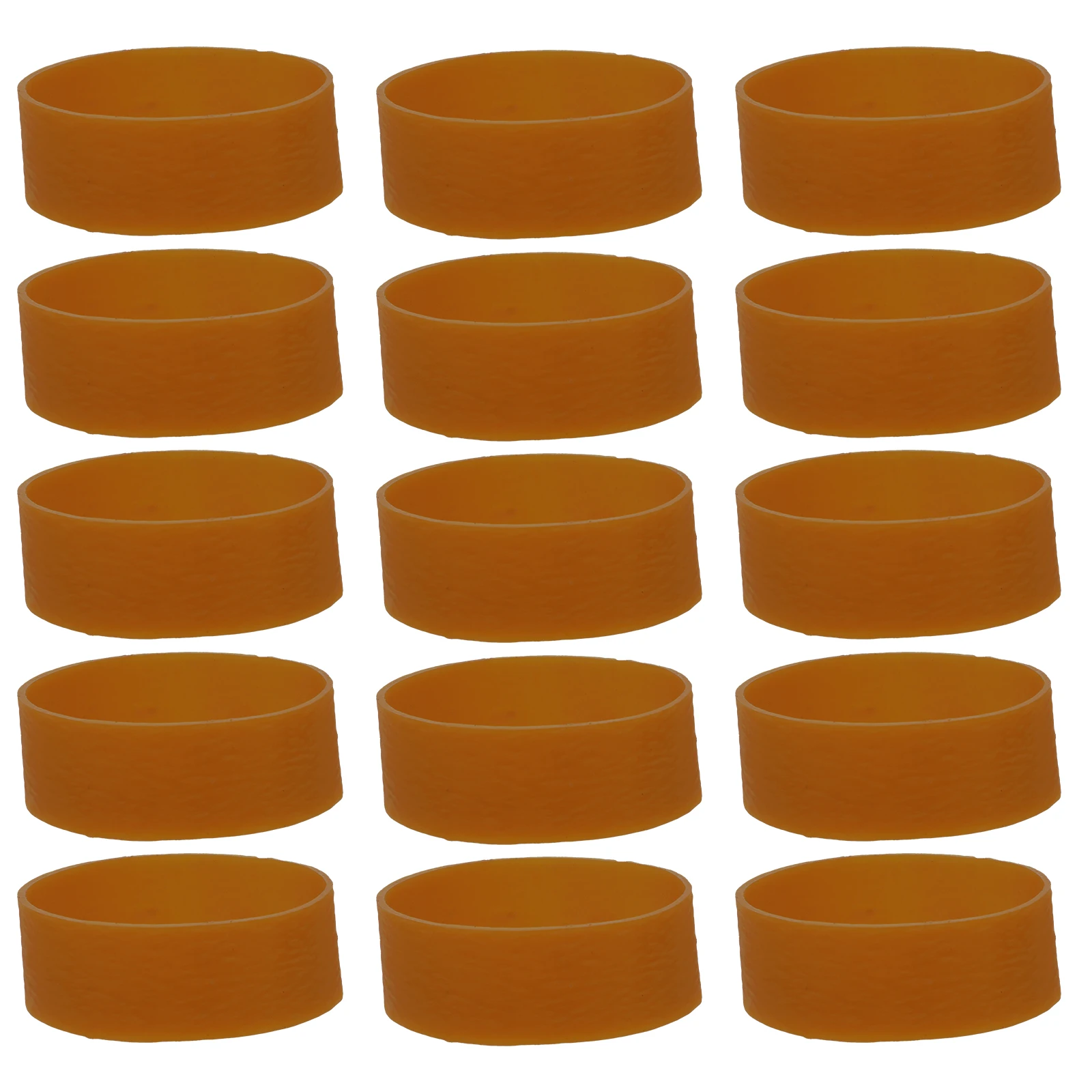 

1 set 1 Set Rubber Bands High Elastic Rubber Rings Bright Color Strong Elasticity Stylish Large Quantity Bundled