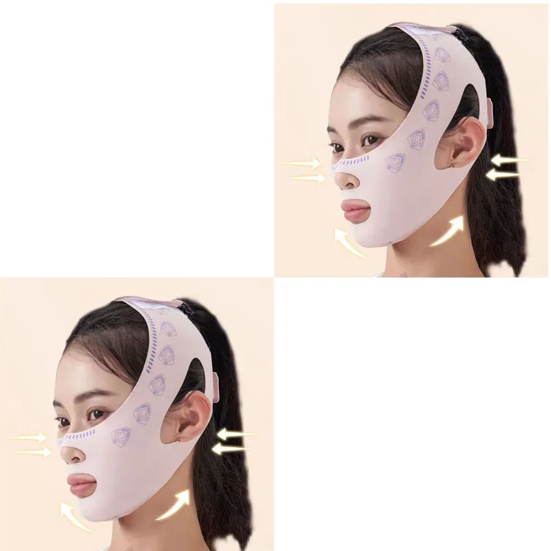 1/2/4/6pcs Chin Cheek Face Slimming Bandage Lift Up Belt V Line Face Shaper Facial Anti Wrinkle Strap Skin Care Beauty Tools view 6