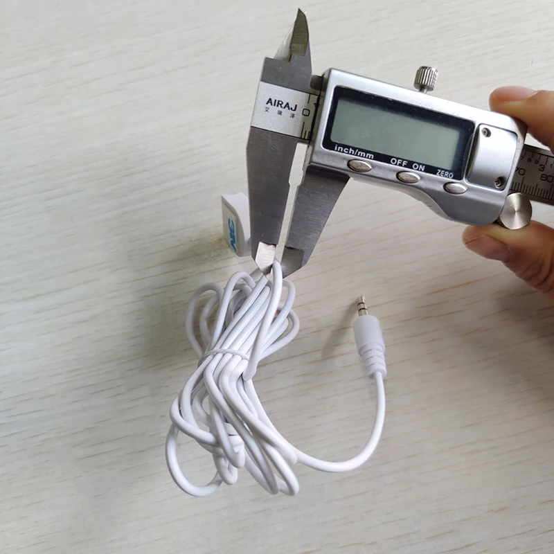 1/2/5 قطعة 3.5 مللي متر جاك 2- متر السلكية استشعار تسرب المياه سلك اثنين من التحقيق الحساسة وملصقات بمادة لاصقة ذاتية للكشف عن التسرب #1